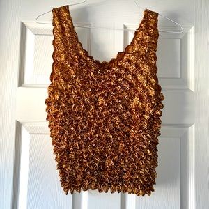Brown Tank Top, Stretchy